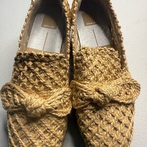 Dolce Vita Tan Espadrilles with Woven Texture